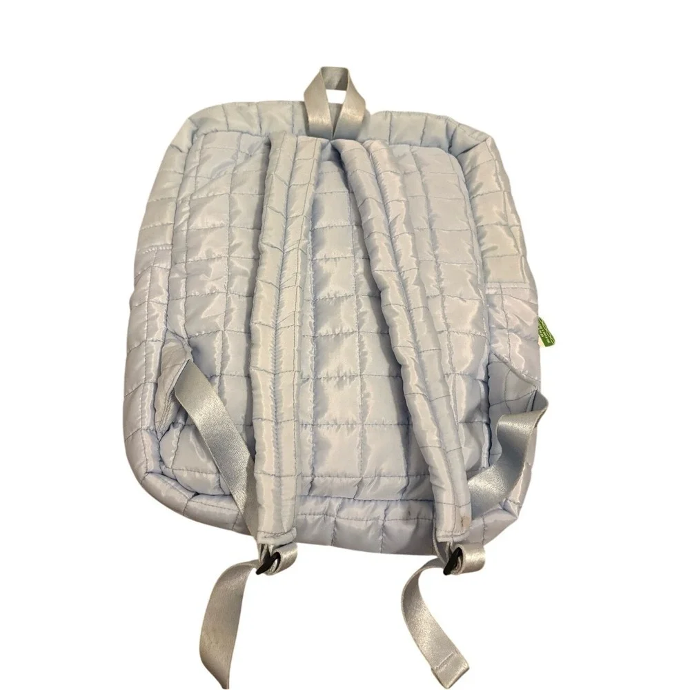 Ashland‎ Light Blue Quilted Backpack-NWT
